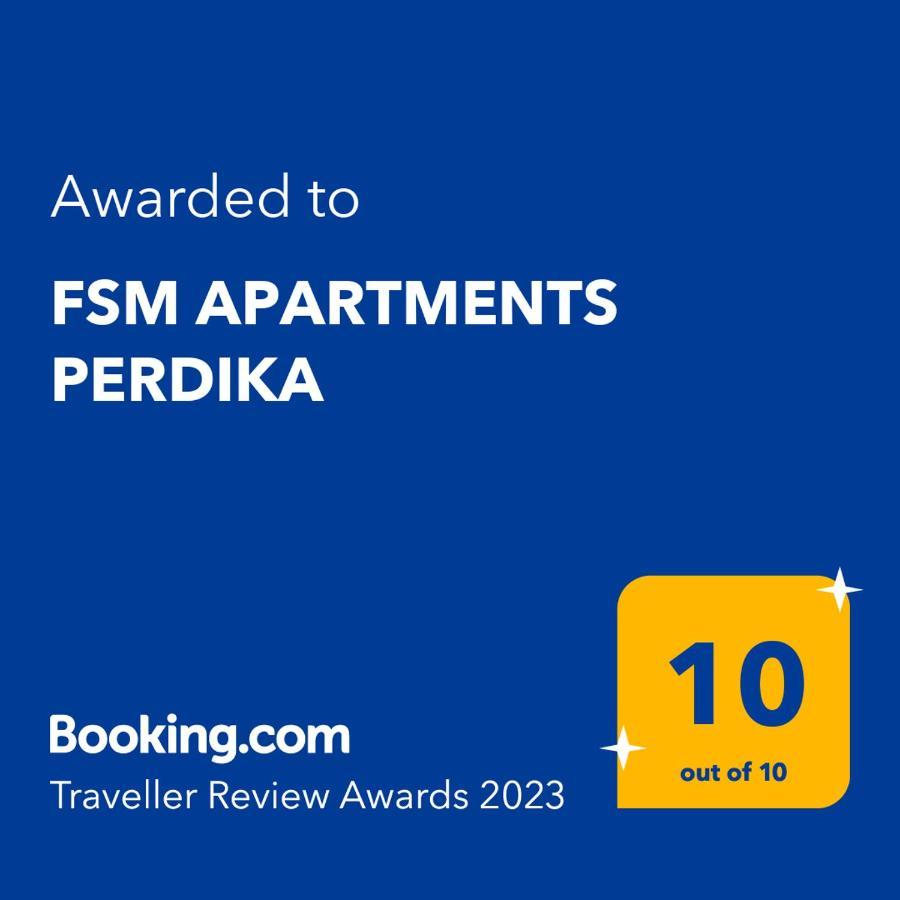 Fsm Apartments Perdika Exterior photo